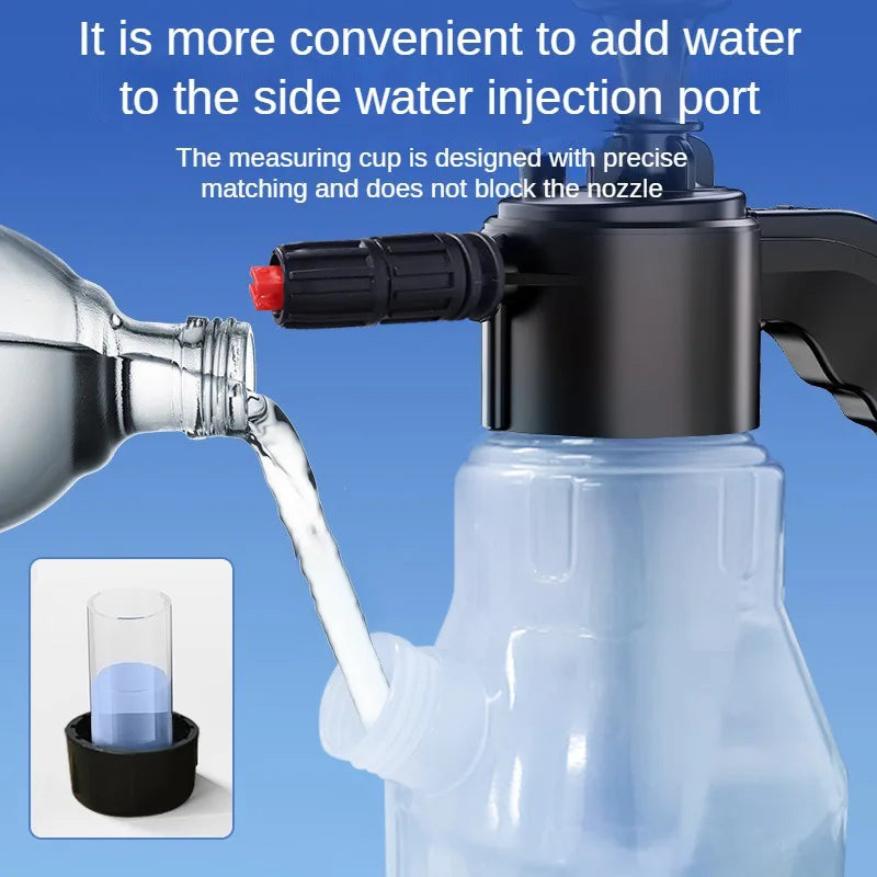 Car Wash Foam Watering Can Handheld Household Car Wash Liquid Spray Foam Artifact High-pressure Watering Can