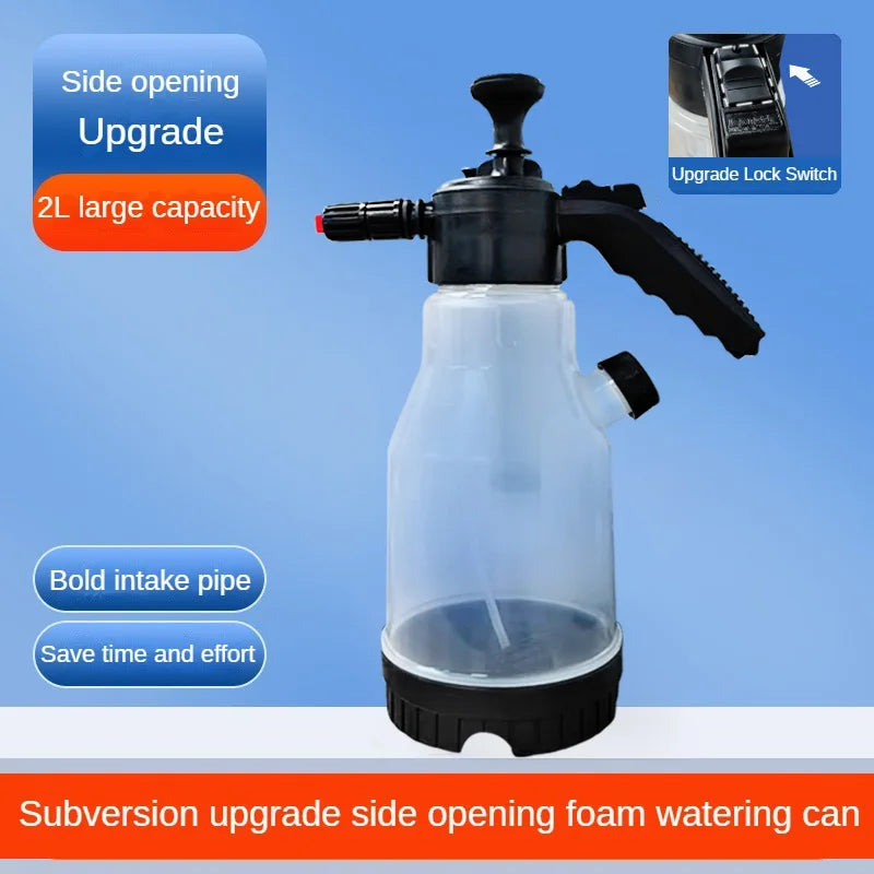 Car Wash Foam Watering Can Handheld Household Car Wash Liquid Spray Foam Artifact High-pressure Watering Can