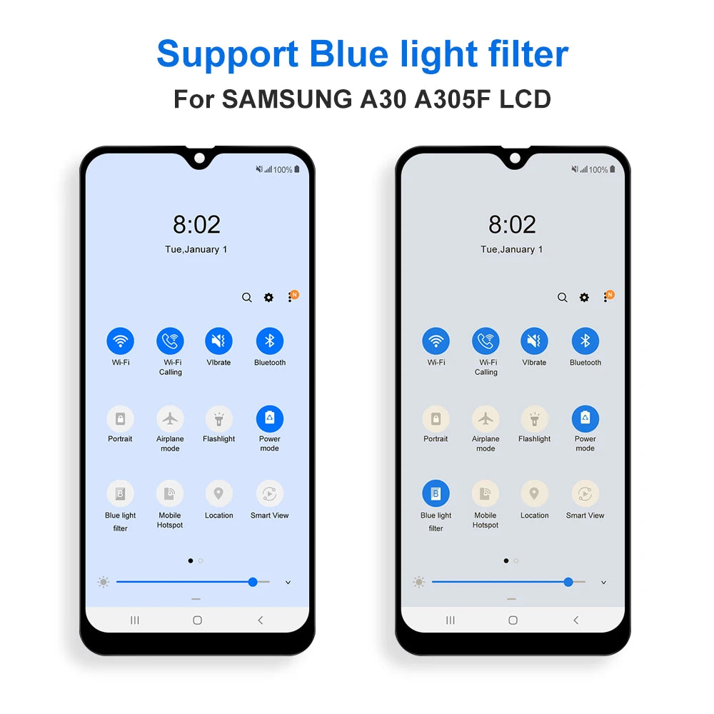 6.4'' Display For SAMSUNG A30 A305/DS A305FN A305G A305GN A305YN LCD Touch Screen Digitizer with frame Assembly