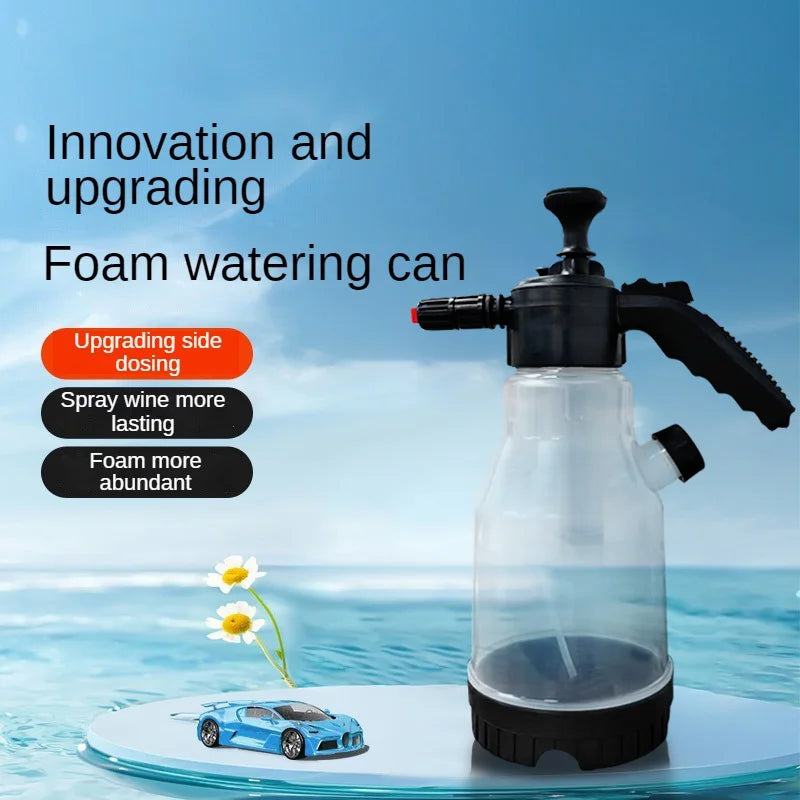 Car Wash Foam Watering Can Handheld Household Car Wash Liquid Spray Foam Artifact High-pressure Watering Can