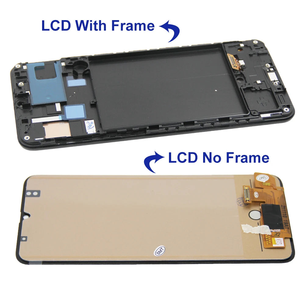 6.4'' Display For SAMSUNG A30 A305/DS A305FN A305G A305GN A305YN LCD Touch Screen Digitizer with frame Assembly