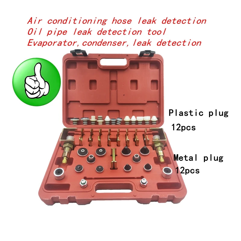 Automobile air conditioning leak detection tools,Leak detection tool for air conditioning pipe and tubing