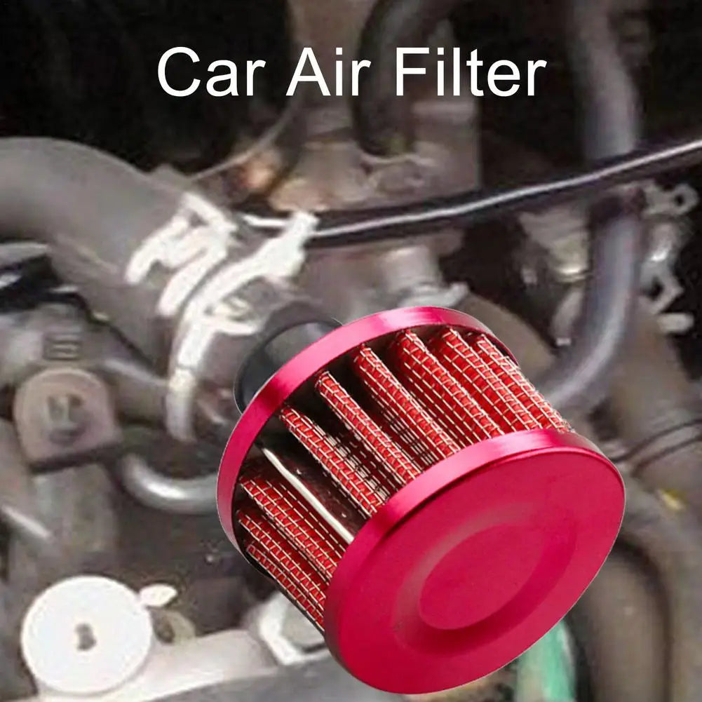 Universal 20mm Car Air Filter Clip-on Auto Round Cold Air Intake Filter Kit Vent Crankcase Breather Part Auto Accessoies