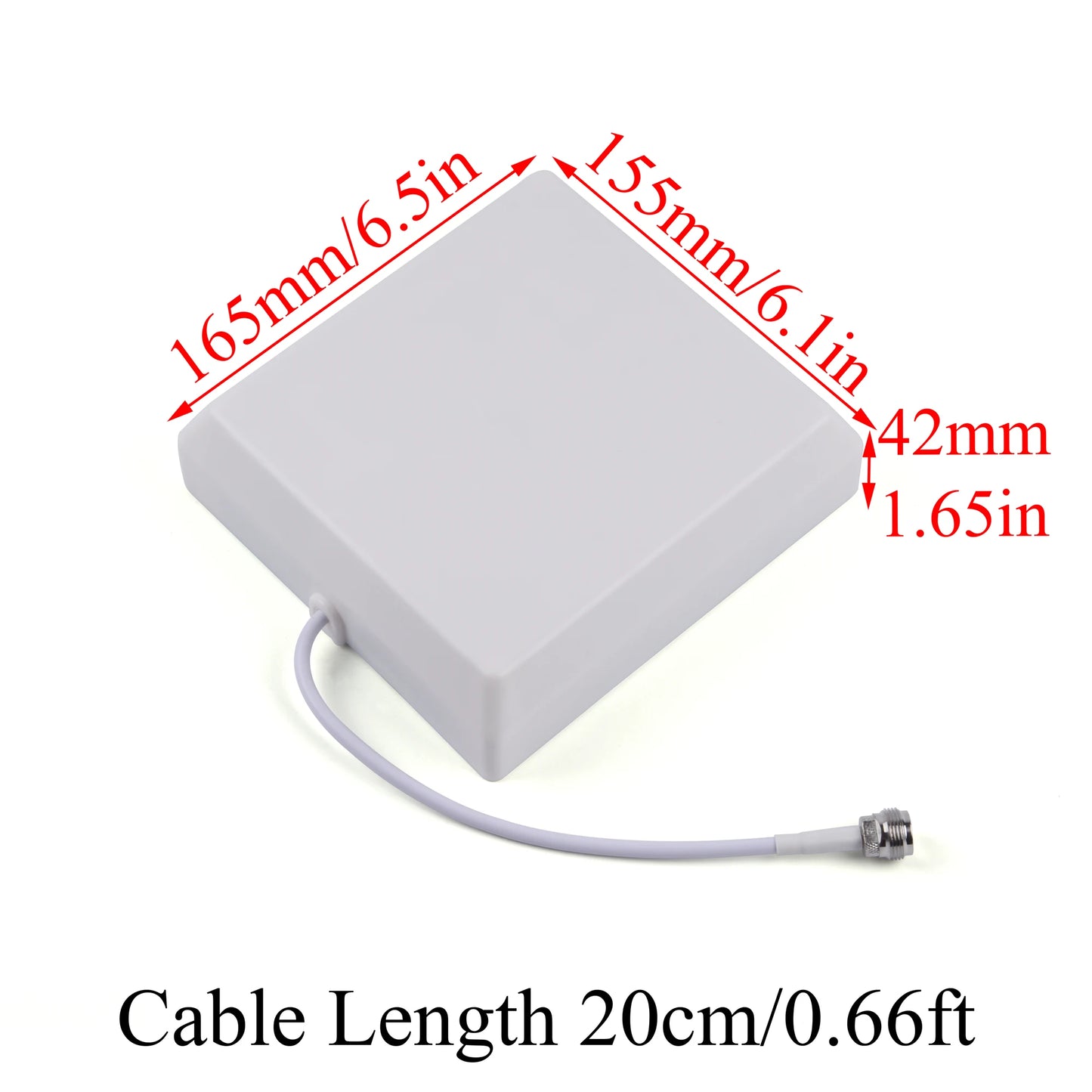 2G 3G 4G Panel Antenna 800-2500MHz External Antenna N Female For Repeater CDMA Signal Booster Signal Transmitter