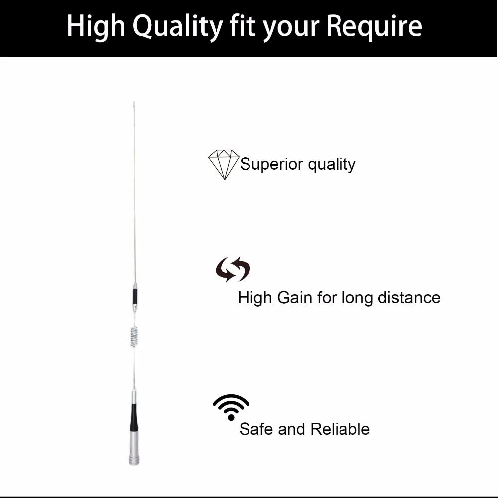 Diamond Antenna SG-M507 Dual Band 144/430MHz Mobile Antenna Fit for kt-980plus th-8600 VV-898S BJ-318 Walkie Talkie