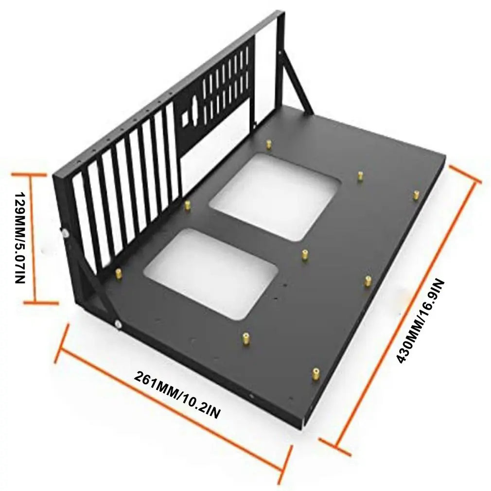 Mining Frame Open Chassis Frame Thickened Motherboard Bracket Fixing Frame Mining Rig Case Frame Computer Cases Towers Cases