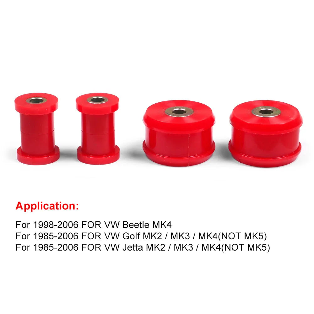 Car Front Control Arm Bushings Kit 22-202 For VW Beetle MK4 Golf/Jetta MK2 MK3 MK4 1985-2006 Polyurethane Car Accessories