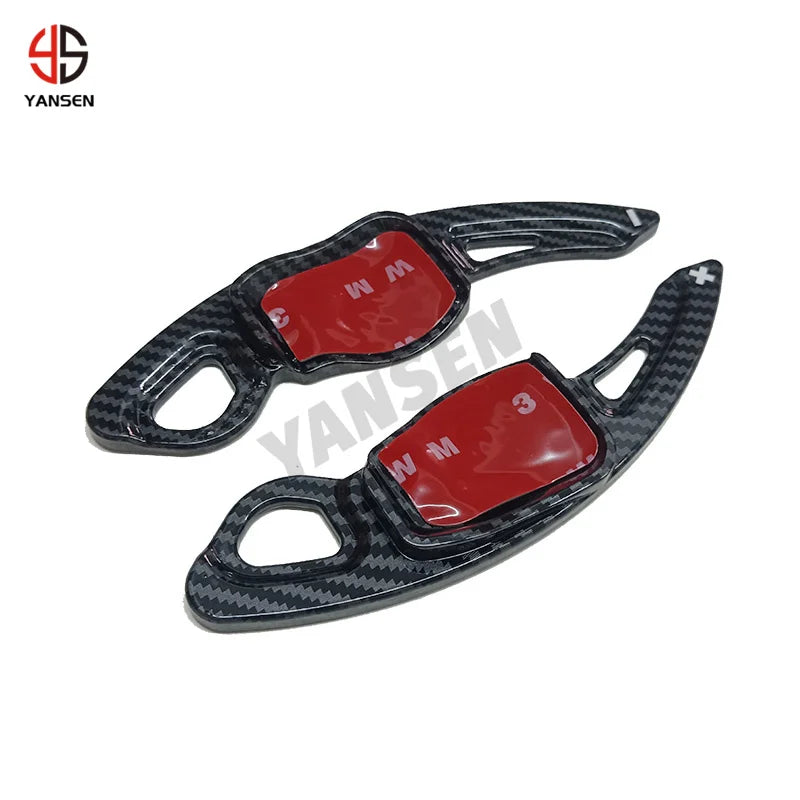 Paddle shifter for VW Golf 5 MK5 GOLF 6 MK6 gti Steering Wheel Paddle Shift Carbon Sticker Accessories