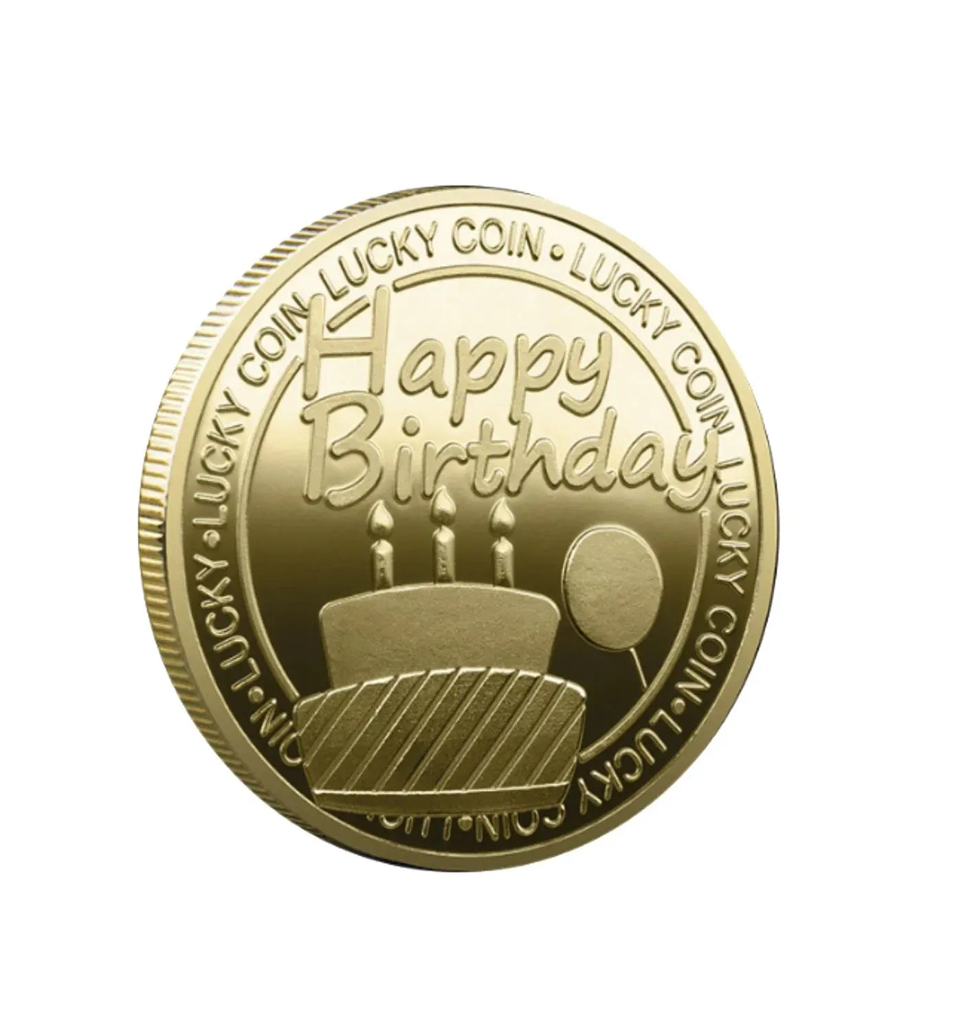 Gold Plated Bitcoin Coin Collectible Art Collection Gift Physical Commemorative Casascius Metal Antique Imitation Happy Birthday