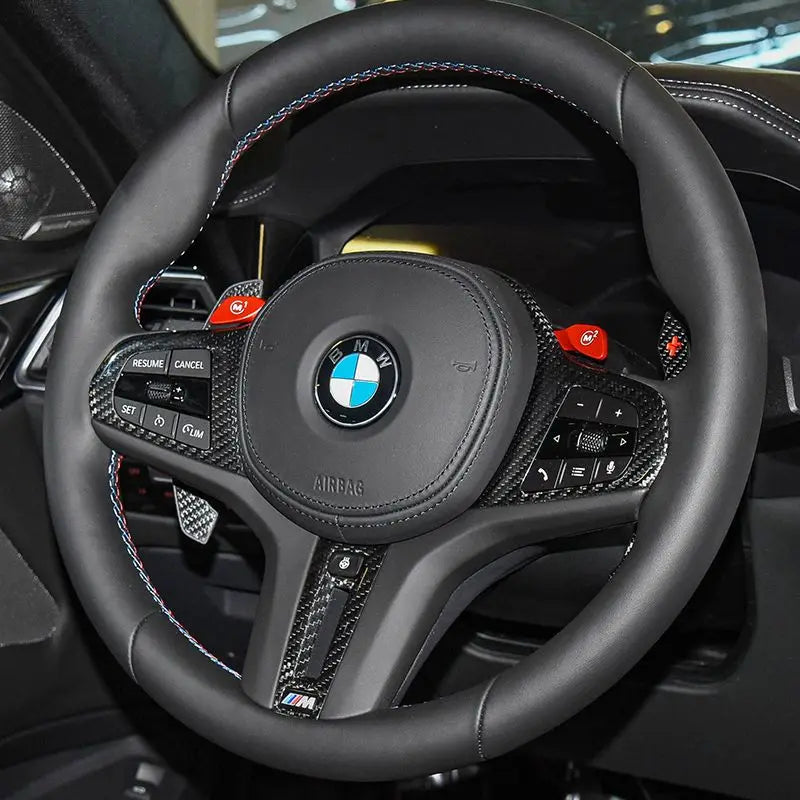 For BMW G01 G02 G05 G06 G07 G14 G15 G11 G30 G31 G32 Steering Wheel M1 M2 Buttons Mode Switch M Sport Button Modified Accessories