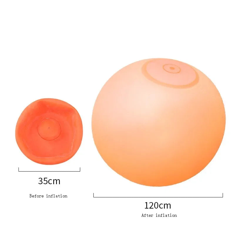 New Children Outdoor Soft Air Water Filled Bubble Ball Inflating Balloon Toy Fun Party Game Great Kids Gifts Hot Sales