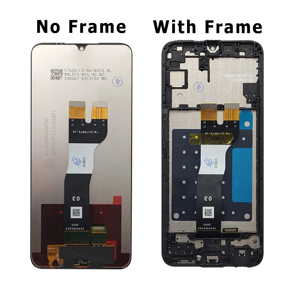 6.7" For Samsung A05s A057 LCD A057F A057M Display Screen Digitizer Assembly For Samsung Galaxy A05s A057F/DS Replacement Parts