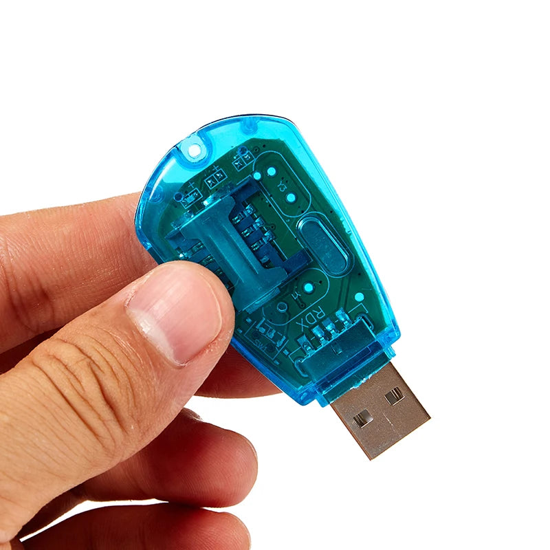 Reader USB SIM Card Reader Simcard Writer/Copy/Cloner/Backup GSM CDMA WCDMA Cellphone DOM668