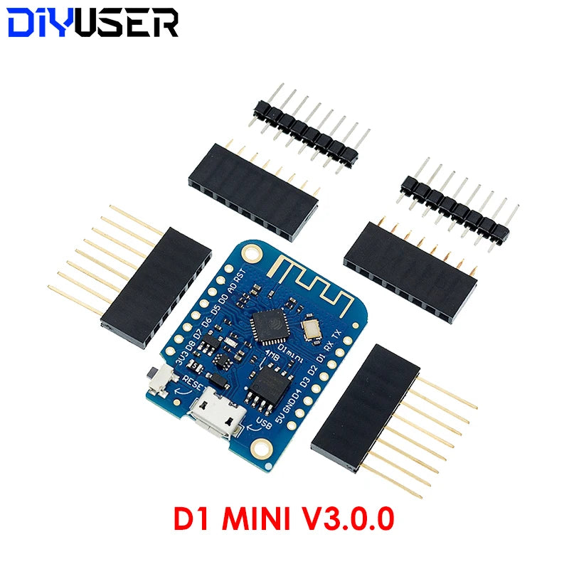 ESP32 S2 Mini / ESP8266 D1 Mini Board CH340 / ESP32-S2FN4R2 4MB FLASH 2MB PSRAM MicroPython For Arduino Development Board