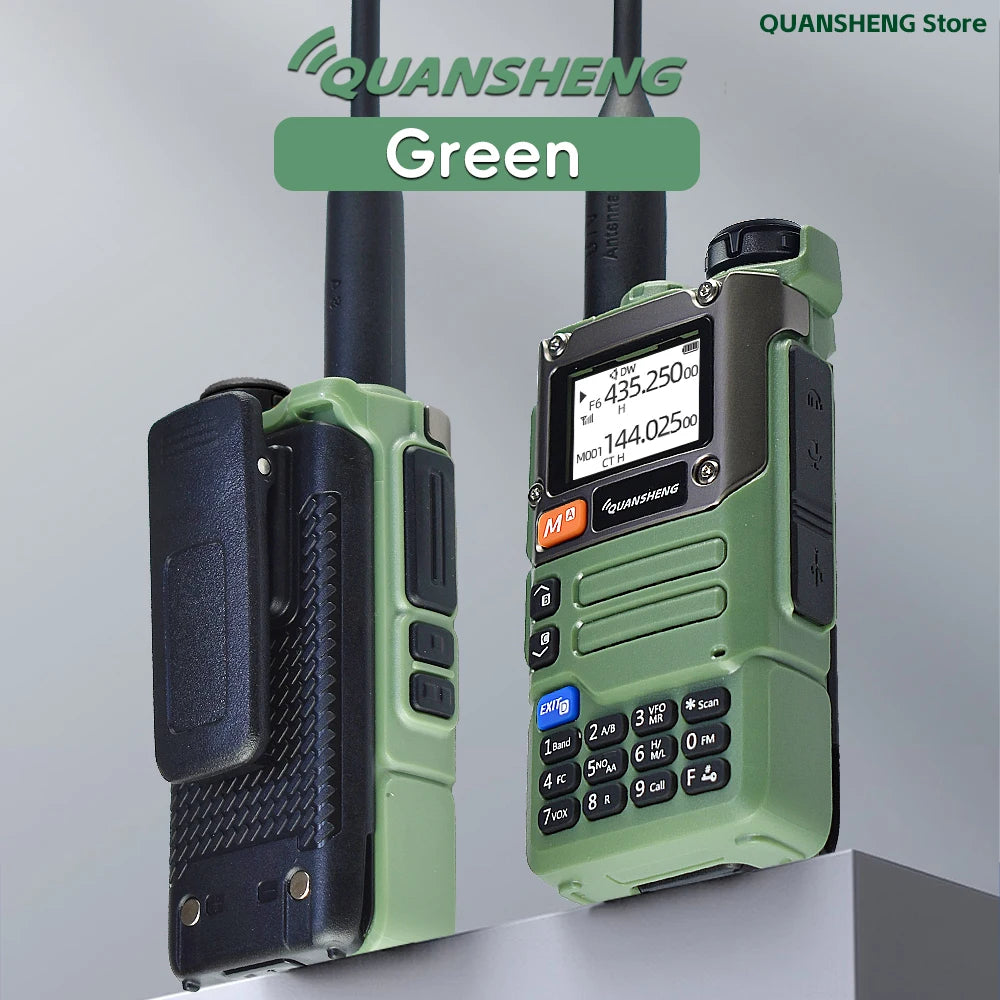 Quansheng Walkie Talkie Long Range Am Fm Communication Two Way Radio Receiver UV K5 Ham Amateur Wireless Set Transceiver K58