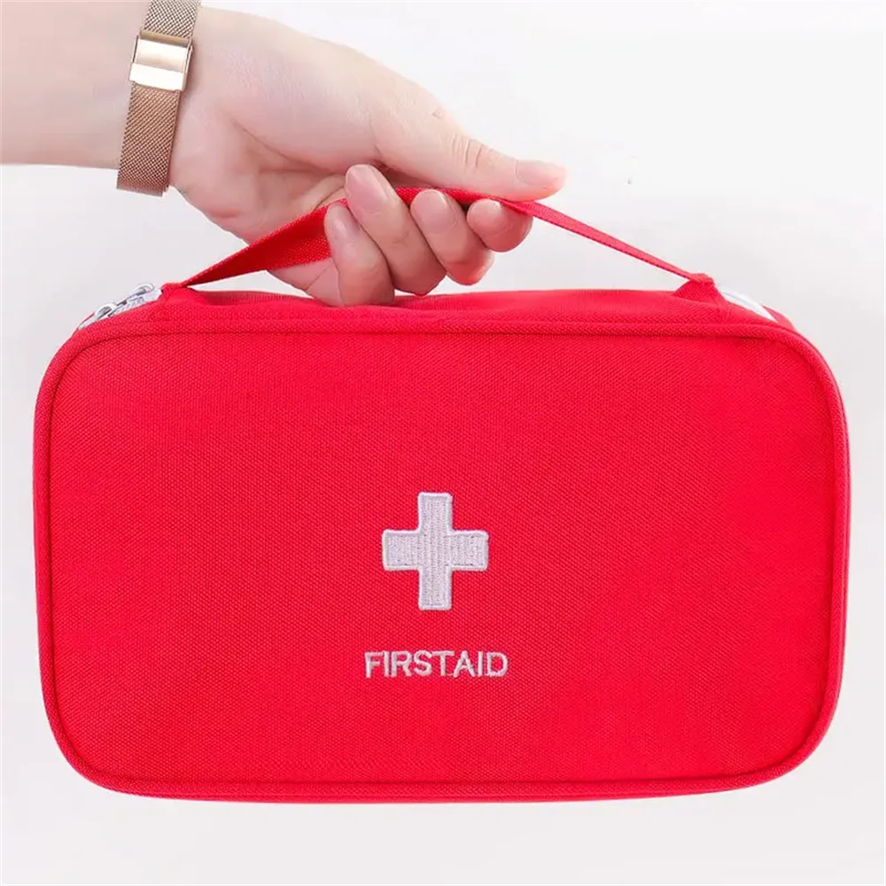 First Aid Kit Emergency Survival Bag Handbag Durable Trauma Bag Compact Rescue Tote Bag Portable Medicine Storage Bag