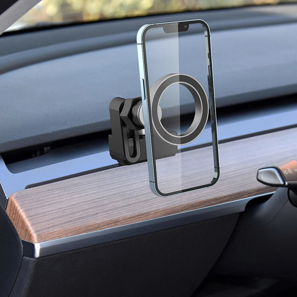 Mobile Phone Holder Universal Smartphone Stand Support 360 Degree Rotation Auto Accessories for Tesla Model 3 Model Y