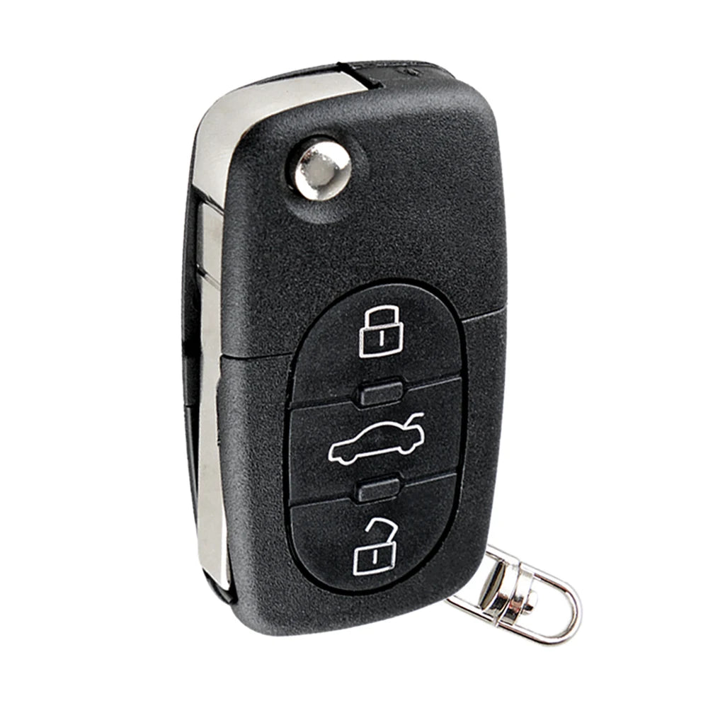 1pc Key Fob For Audi A3 A4 A6 A8 TT RS4 Quattro 1994 - 2004  Remote Car Key Fob Control Without Keyless