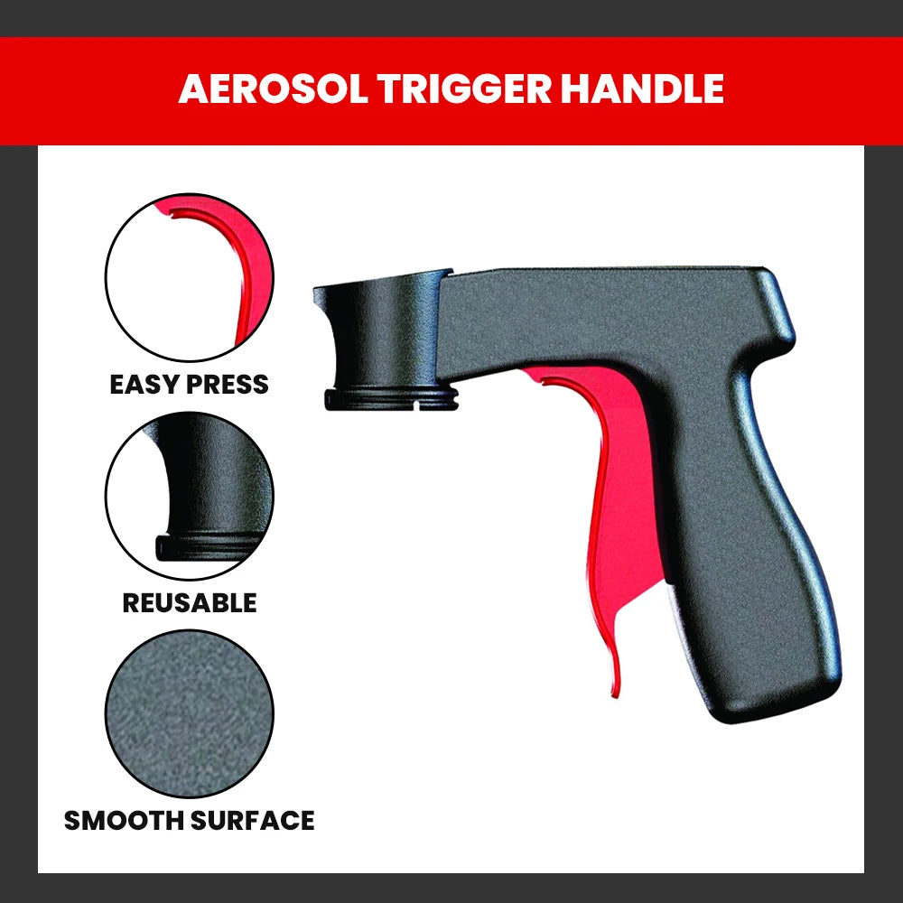 Spray Can Handle Trigger Reusable Accessory Sprayer Machine Instant Aerosol Handgrip for Car Paint  Adhesives