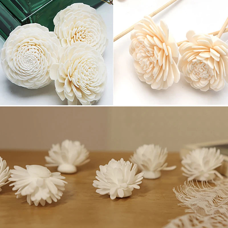 NEW6PCS/ 9PCS Artificial Flower Rattan Reed Fragrance Aroma Diffuser Refill Stick DIY Floral NEW 6PCS/9PCS Artificial