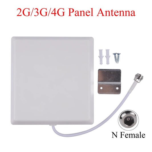 2G 3G 4G Panel Antenna 800-2500MHz External Antenna N Female For Repeater CDMA Signal Booster Signal Transmitter