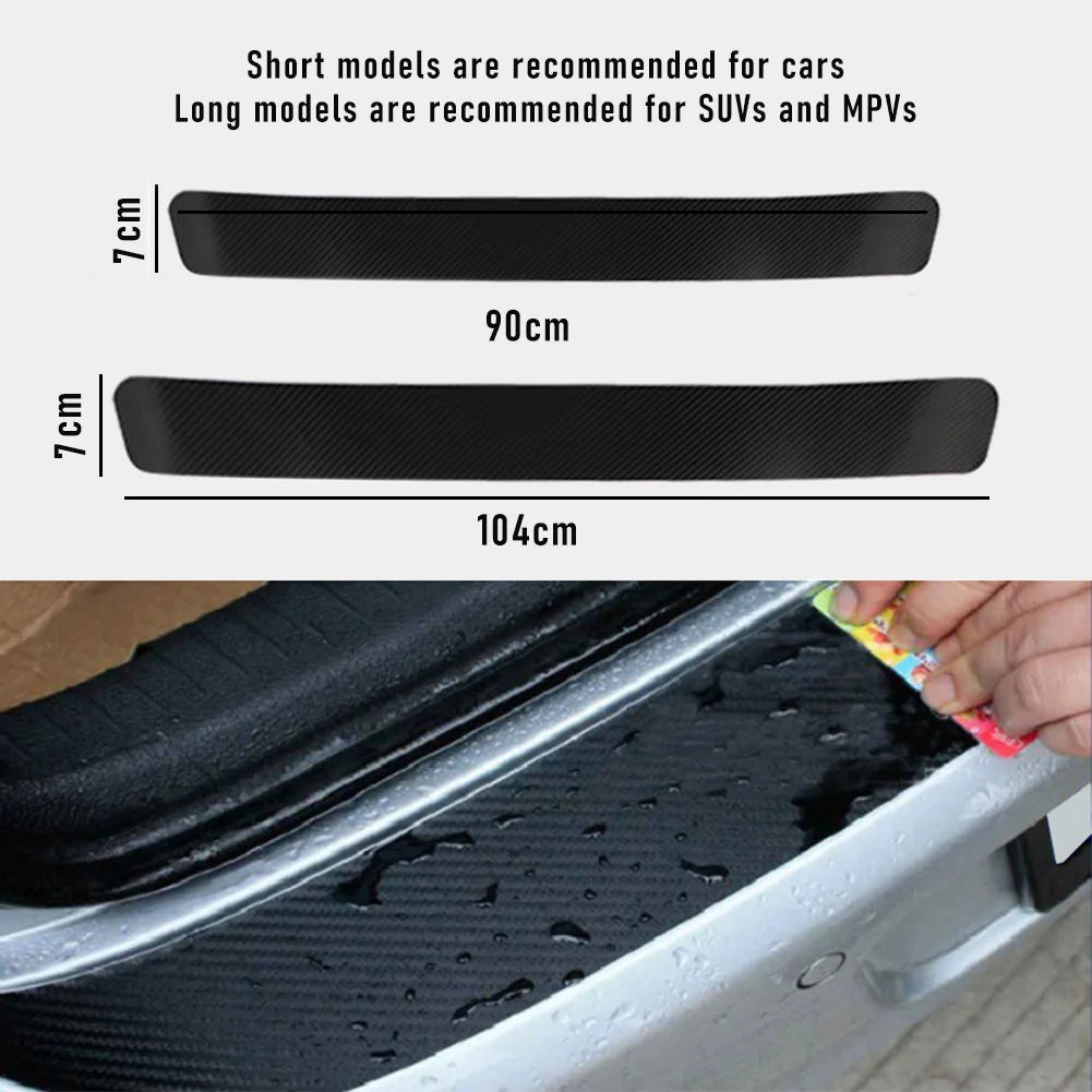 Universal Car Bumper Sticker Trim Anti-kicked Scratch For Renault Arkana G80 Renault Clio 4 Universal Car Tuning Accessories