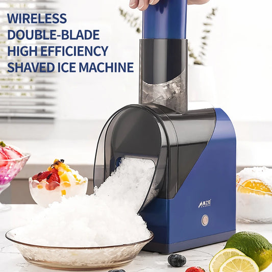 Kitchen Wireless Electric Snow Ice Cream Machine