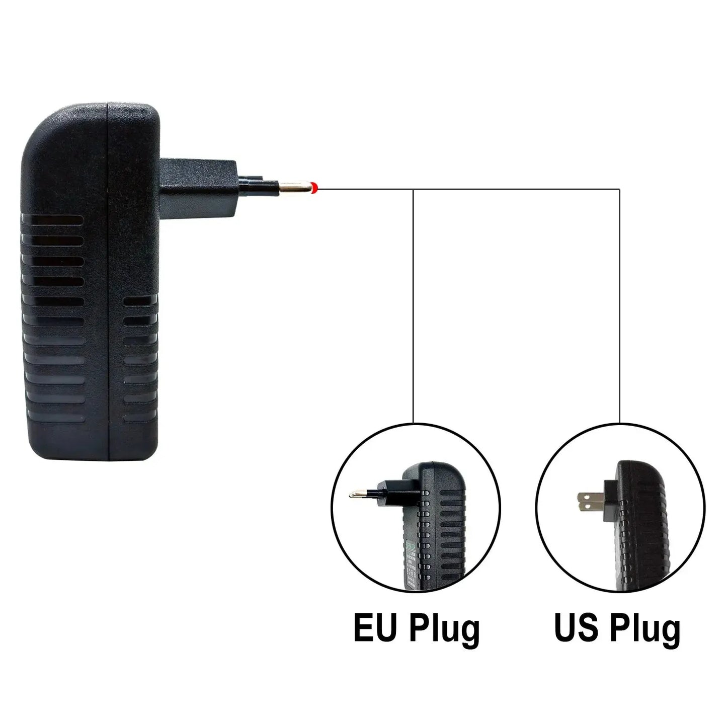 CCTV Security Surveillance POE Power Supply Adapter 48V 0.5A EU/US Plug for Injector Ethernet IP Camera POE Switch NVR Router