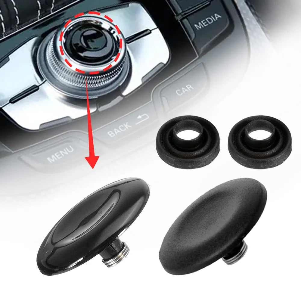 MMI Multimedia Knob Switch Keys Repair Kit 436475 For Audi A4 A5 A6 Q5 Q7 S5 S6 S8 Cabriolet Avant Button Cap Cover Repair