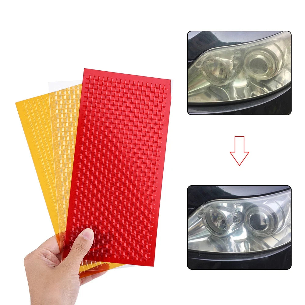 Auto Lens Repair Kit Car Lights Crack Repair Film Multi Pack Headlight Taillight Repair Tools Lens Repair Film