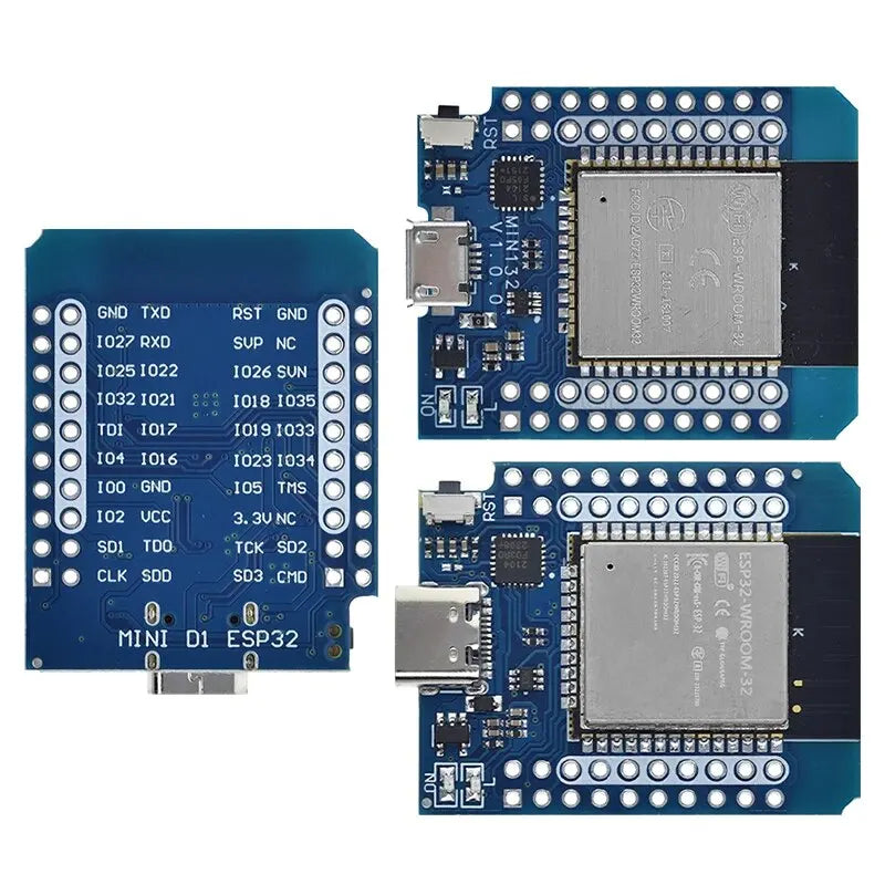 For Wemos D1 MINI ESP8266 ESP32 ESP-32S WIFI Bluetooth CP2104 Development Board Module For Arduino With Pins