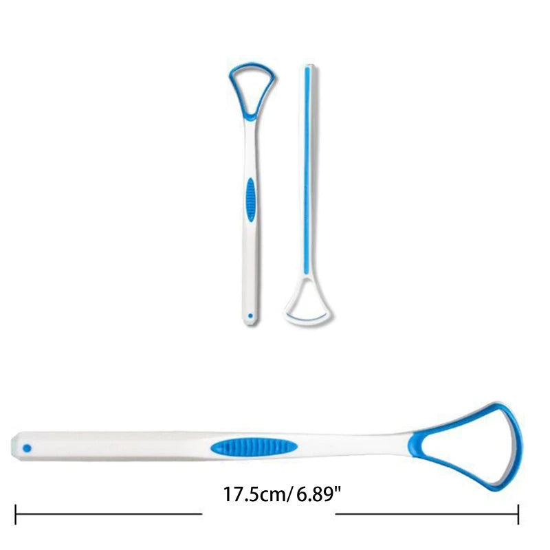 Tongue Scraper,Tongue Cleaner Helps Fight Bad Breath Healthy Oral Hygiene Brush