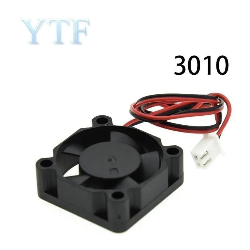 1pcs Cooling fan 3010 4010 5010 mm With 2Pin Dupont Wire Cooler Wire DC 5V 12V 24V Multiple options 3D Printer