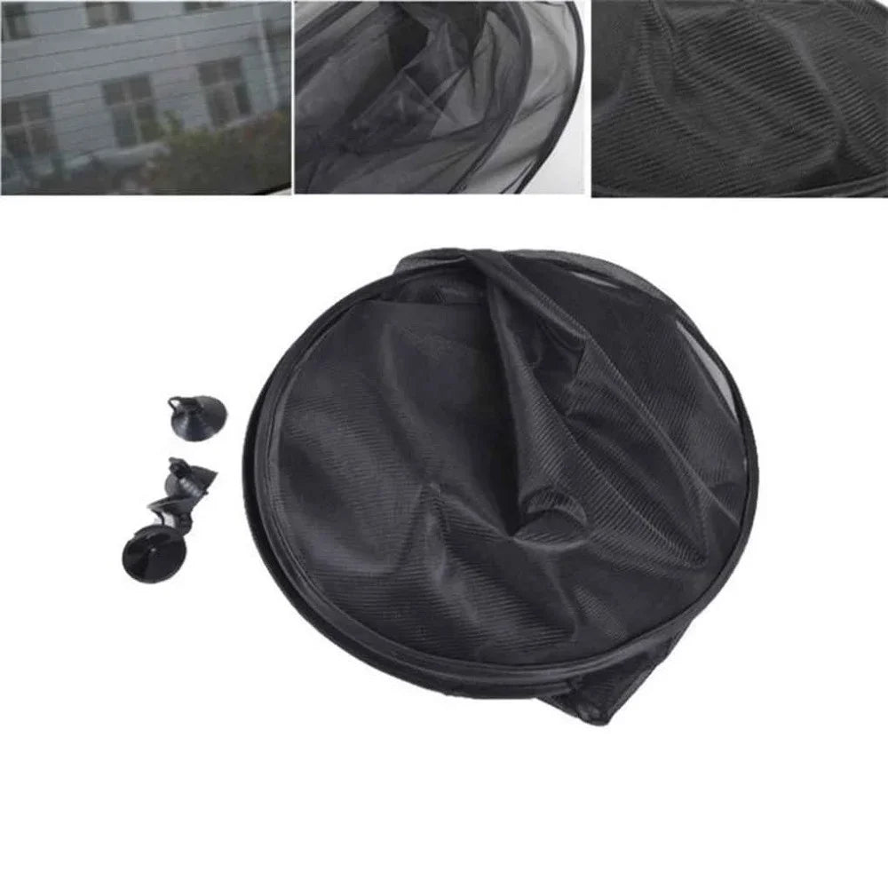 1pc/2pcs  Sun Shade Vehicle Shield Visor Protection Back Car Window Shade Mesh Sunshade Screen Heat Insulation UV Protection