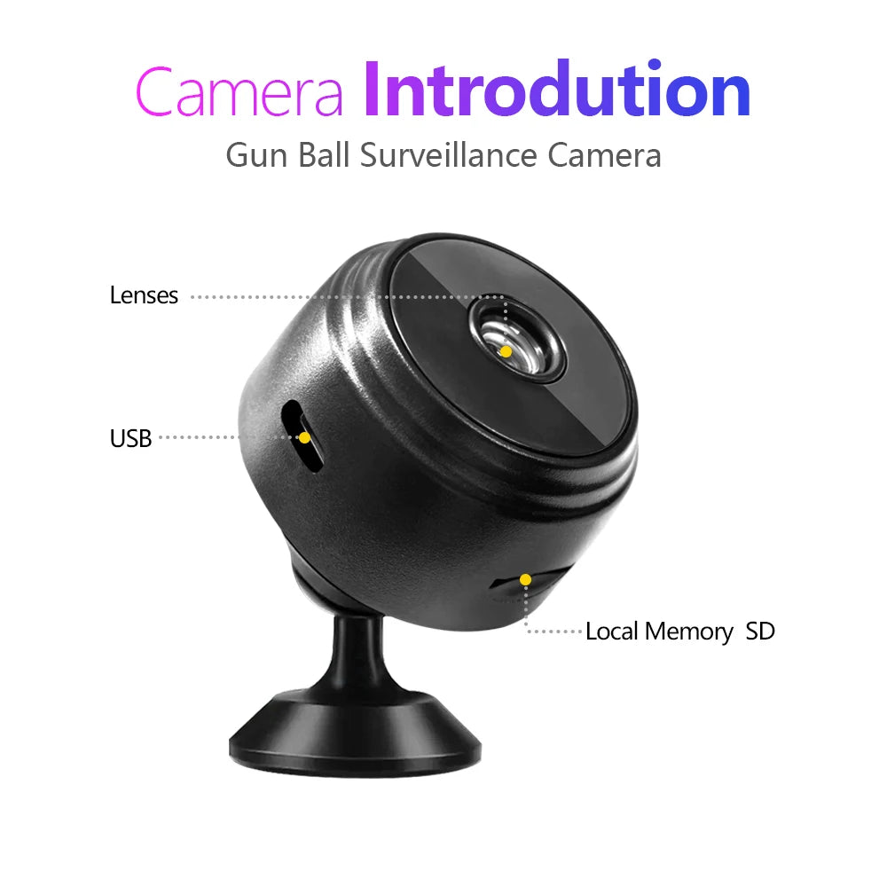 A9 WiFi Mini Camera Recorder Security Monitoring Wireless Video Mini Camera Recorder Voice Camera Smart Home For Infants And Pet