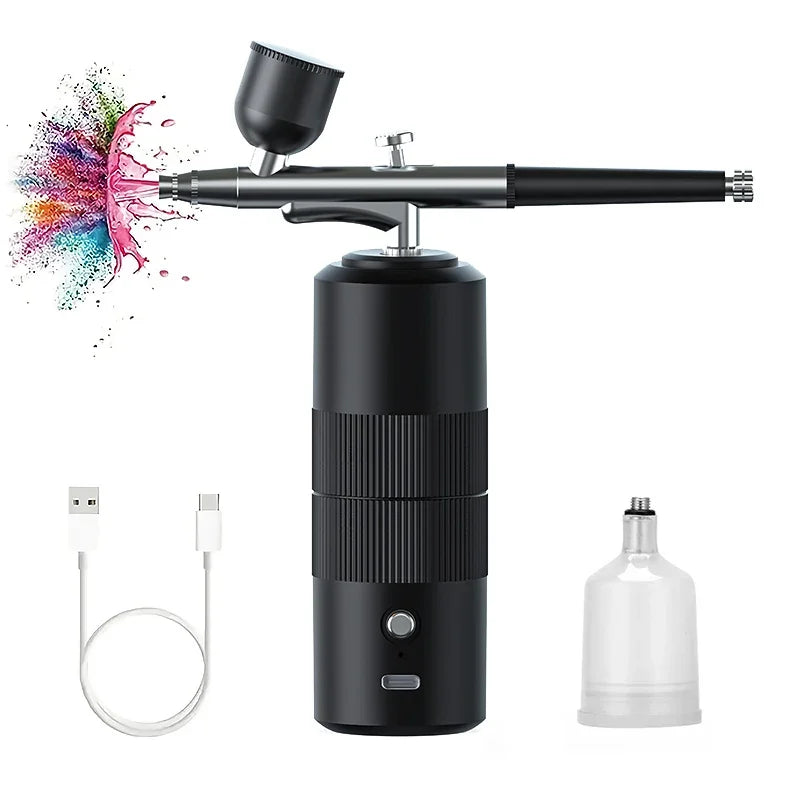 Professional Disinfectant Fogger Machine, Sanitizer Sprayer. Electrostatic ULV Atomizer & Cordless Handheld Nano Steam Gun