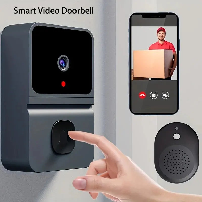 Wireless Doorbell WiFi Outdoor HD Camera Security Door Bell Night Vision Video Intercom Voice Change Home Monitor Door For Phone