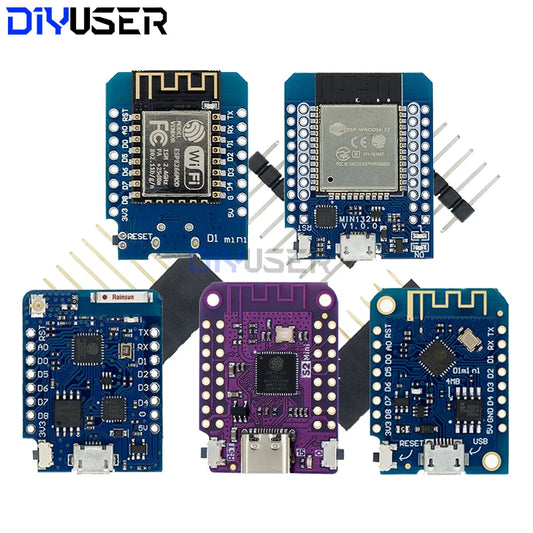 ESP32 S2 Mini / ESP8266 D1 Mini Board CH340 / ESP32-S2FN4R2 4MB FLASH 2MB PSRAM MicroPython For Arduino Development Board