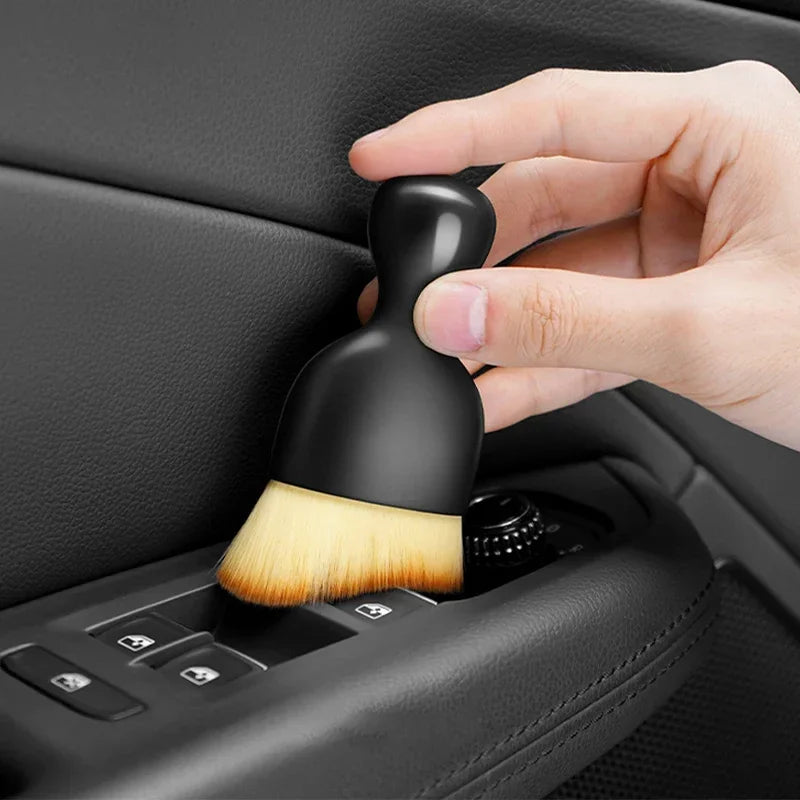 Car Air Conditioner Cleaning Brush Car Air Outlet Crevice Dust Removal Brushes for Car Interior Cleaning Accessories