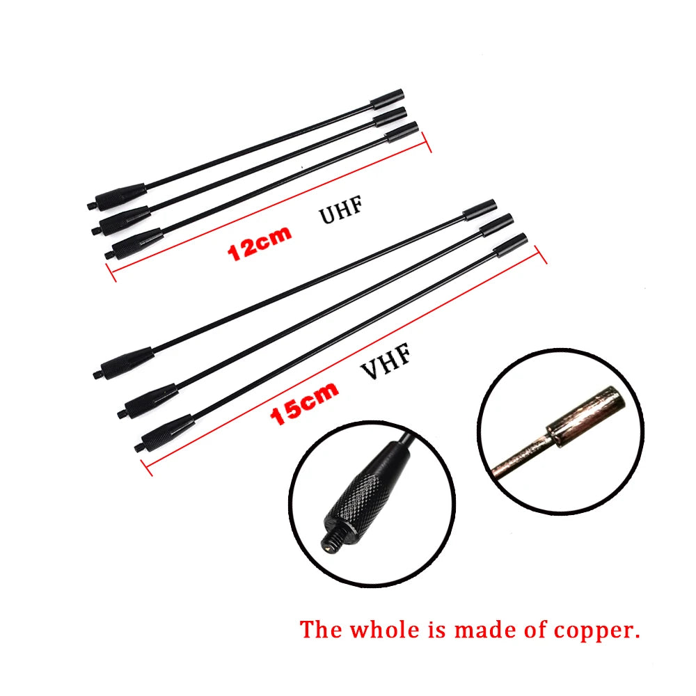 2m/70cm PL259 to SO239 Mobile Base Antenna Ground Plane Kit Car Radio Transceiver Signal Enhance for Cobra ICOM Kenwood Midland