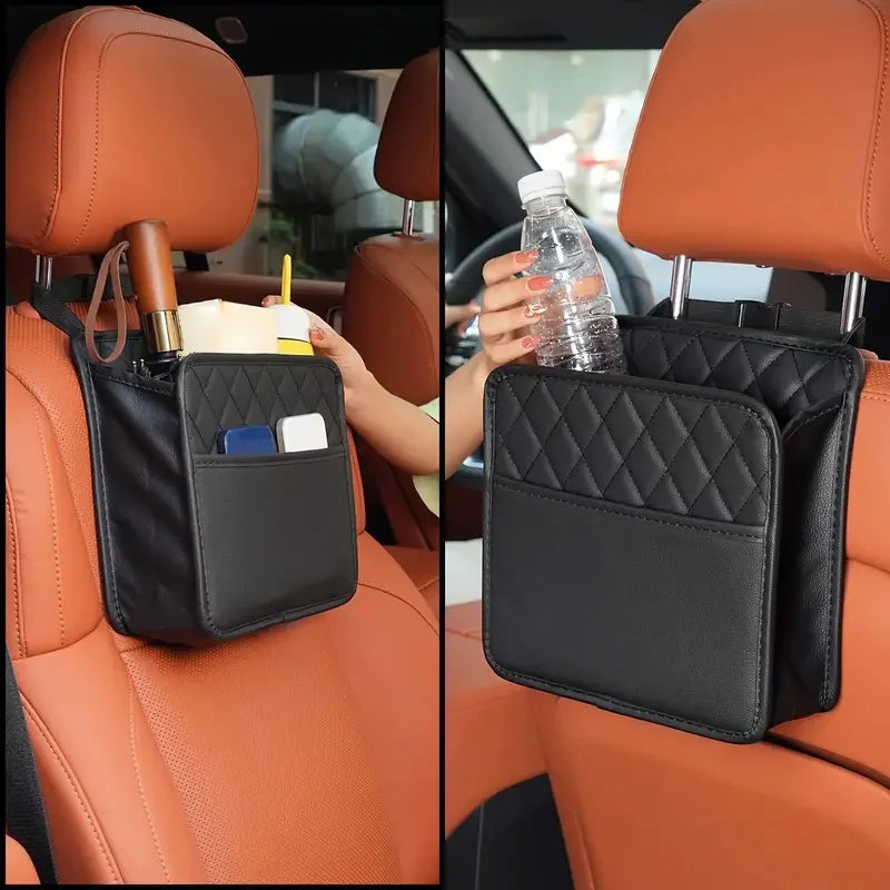 Car Backseat Storage Box Car Organizer Auto Waterproof Phone Pocket Pouch Car Back Seat Organizer Protector Hanging Storage Bag