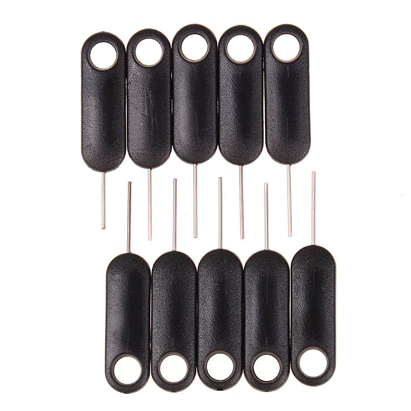 10pcs/lot Universal Sim Card Tray Pin Ejecting Removal Needle Opener Ejector For Phone 7 6S 6 Plus 5 For Huawei For Xaomi