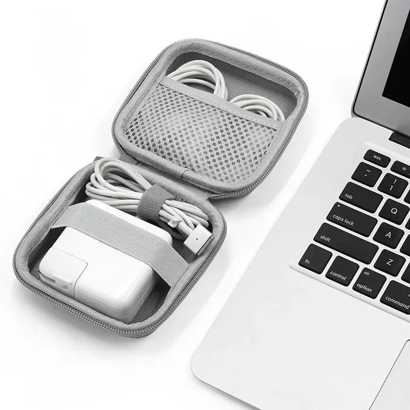 Portable Earphone Storage Bag Data Cable Organizer Bag Multifunctional Digital Gadgets Case For Charger U Disk Protective Cover