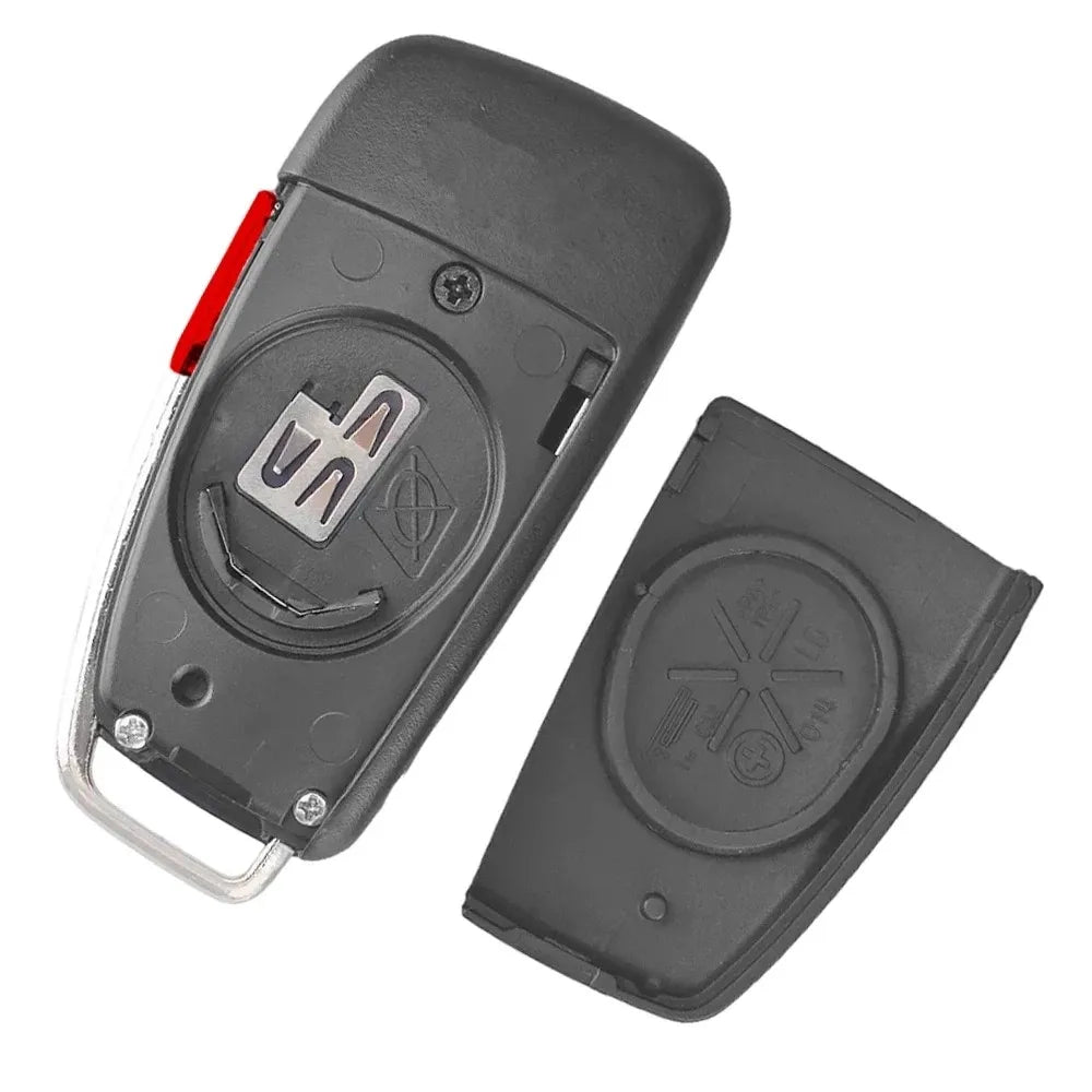 KEYECU Replacement Remote Key Shell Case 4 Button for Audi A2 A3 A4 A6 A8 TT Quattro S3 S6 S8 Q7 R8 S5 RS4 With HU66