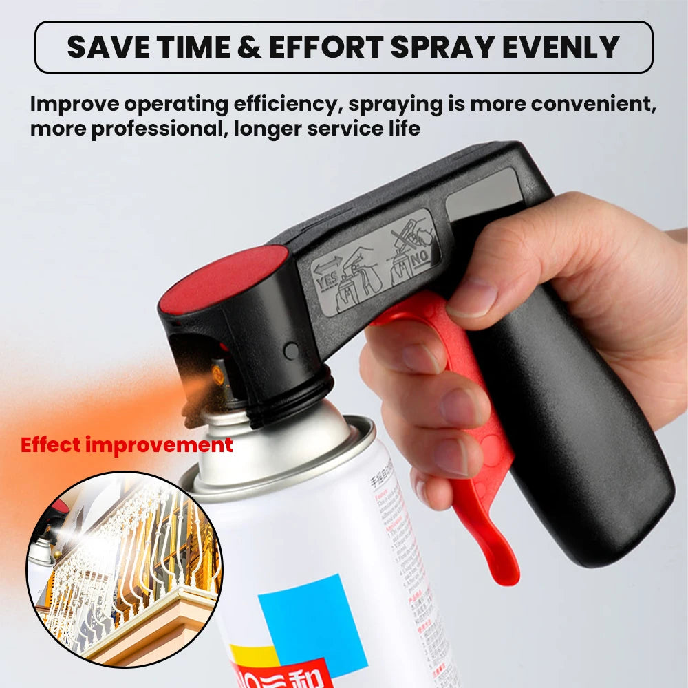 Spray Can Handle Trigger Reusable Accessory Sprayer Machine Instant Aerosol Handgrip for Car Paint  Adhesives