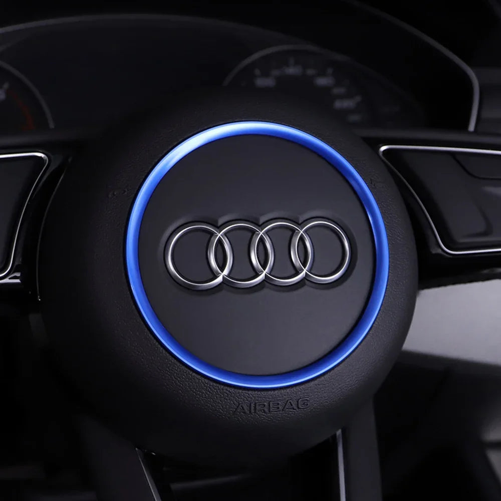 Car Steering Wheel Trim Cover For Audi A1A3A4LA6LQ3Q5A5TT Avant Decorative Sticker Accessories