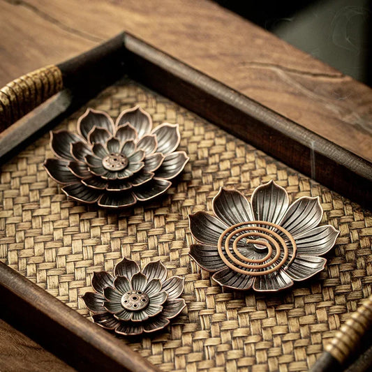 1Pcs Porous Lotus Incense Insertion Zen Line Lncense Lnsertion Seat Accessories Sandalwood Burner Lncense Plate Tray