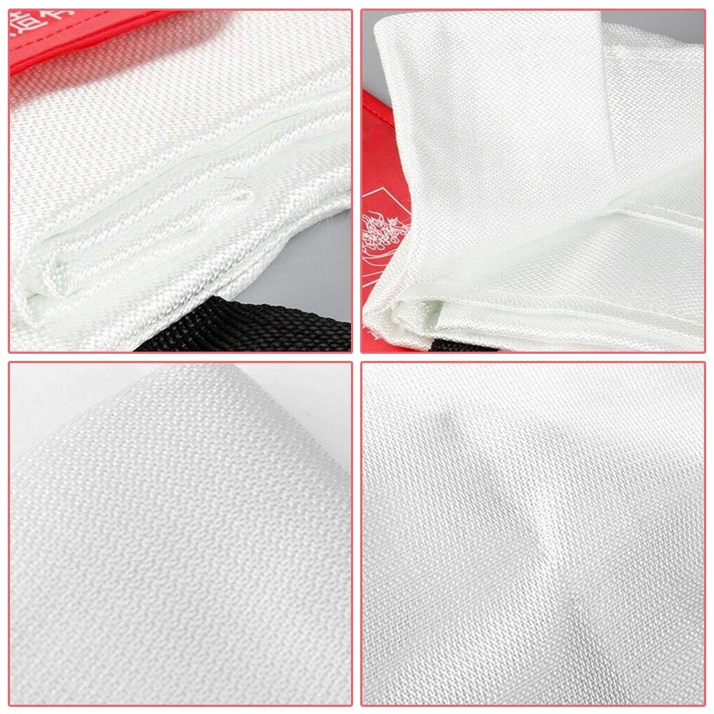 Emergency Fire Blanket,Portable Fiberglass Fireproof Blankets for Home Safety,Flame Retardant Heat Cover for Kitchen Fireplace