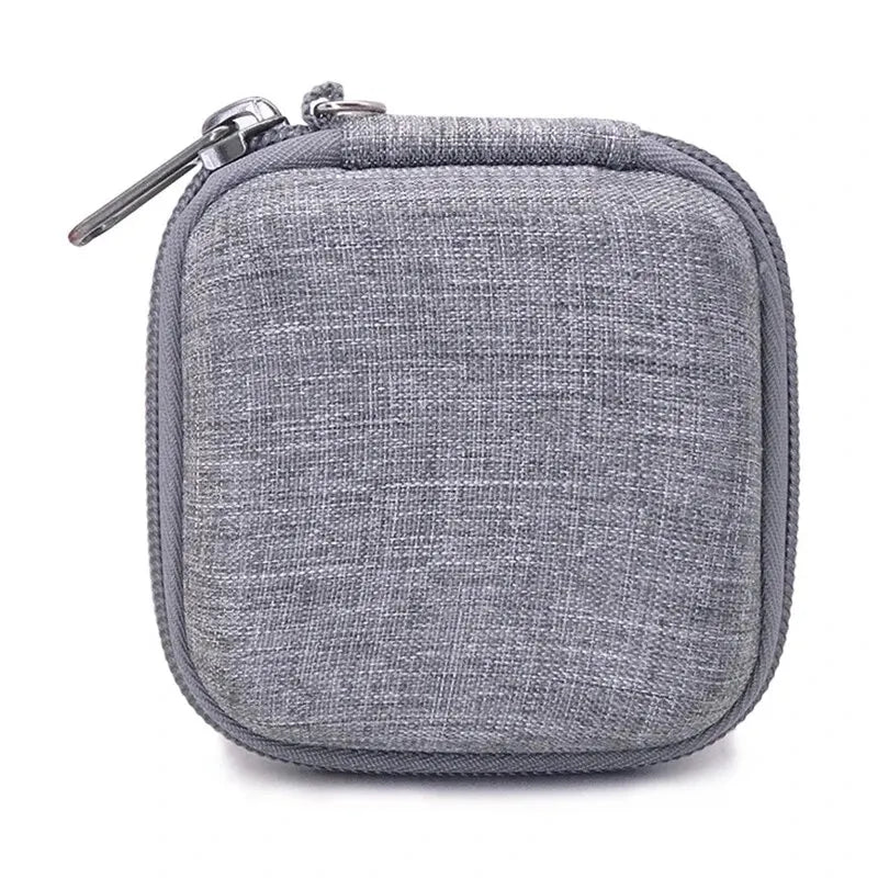 Portable Earphone Storage Bag Data Cable Organizer Bag Multifunctional Digital Gadgets Case For Charger U Disk Protective Cover