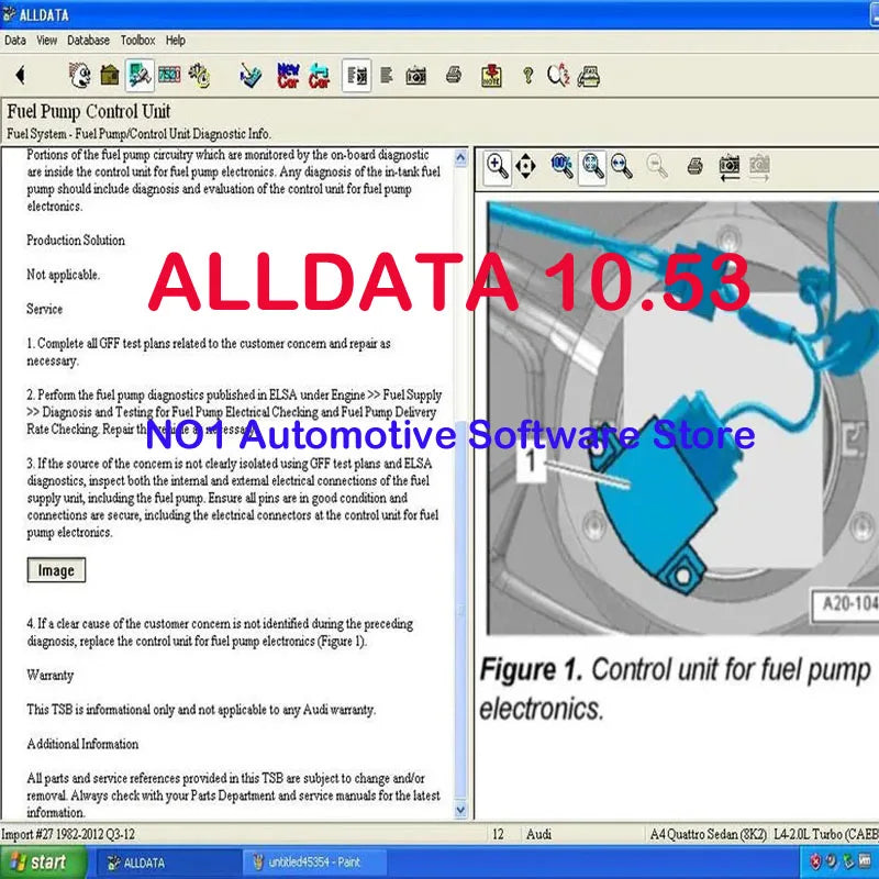 2024  Newest alldata Auto Data Repair Diagram Software alautodata 3.45 software link + install video download  diagnostic instal